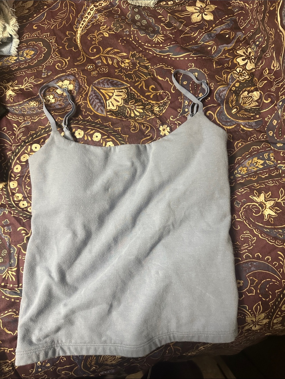 Blue Abercrombie bra free tank top